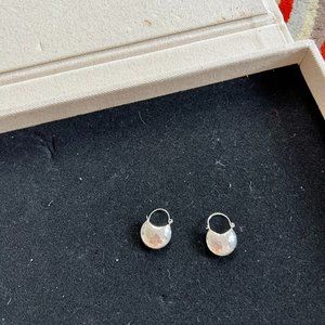 Silver Hoop Earrings